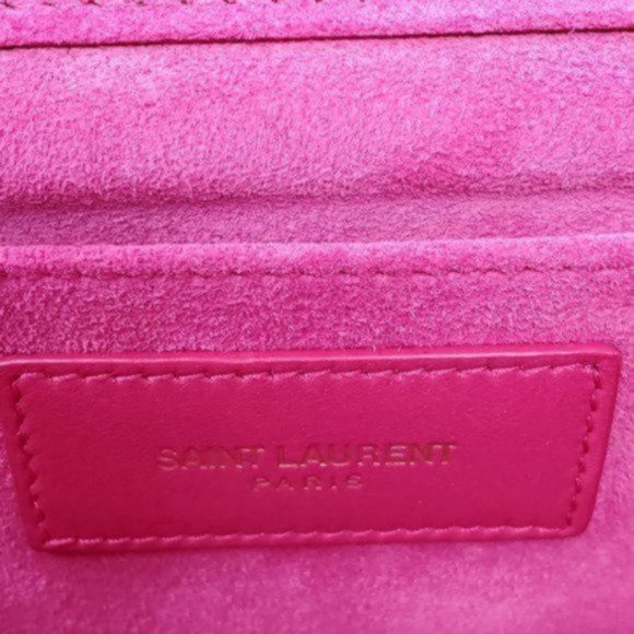 Authentic Saint Laurent Pink Gold Hardware Clutch - Picture 13 of 16